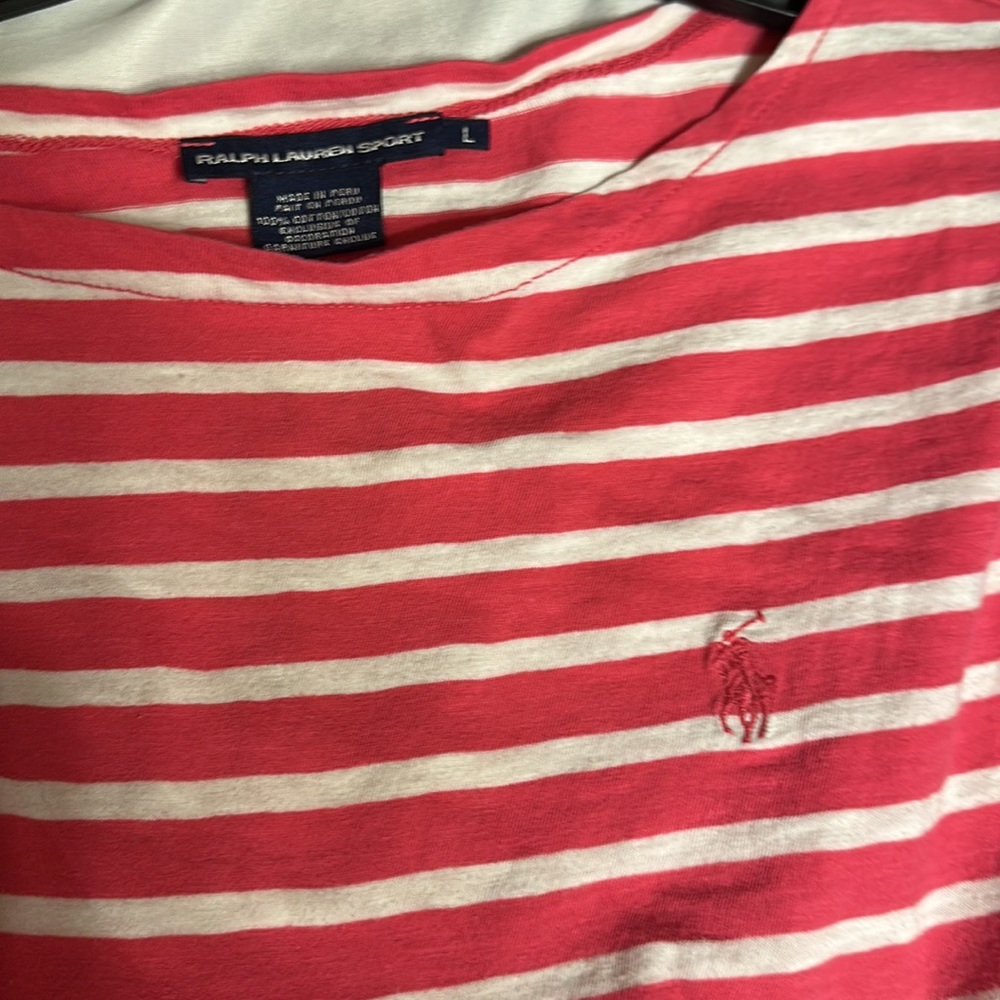 Ralph Lauren Sport Top Long Sleeve Women’s Size L - Picture 3 of 3